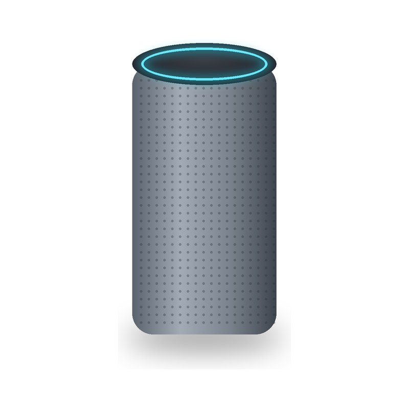 Altavoz inteligente con asistente de voz y controlador Matter integrado