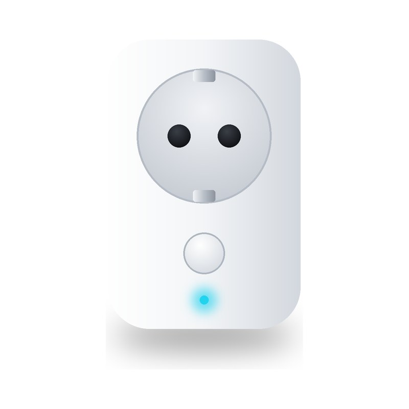Enchufe inteligente WiFi 16 A con medidor de consumo, compatible con Matter
